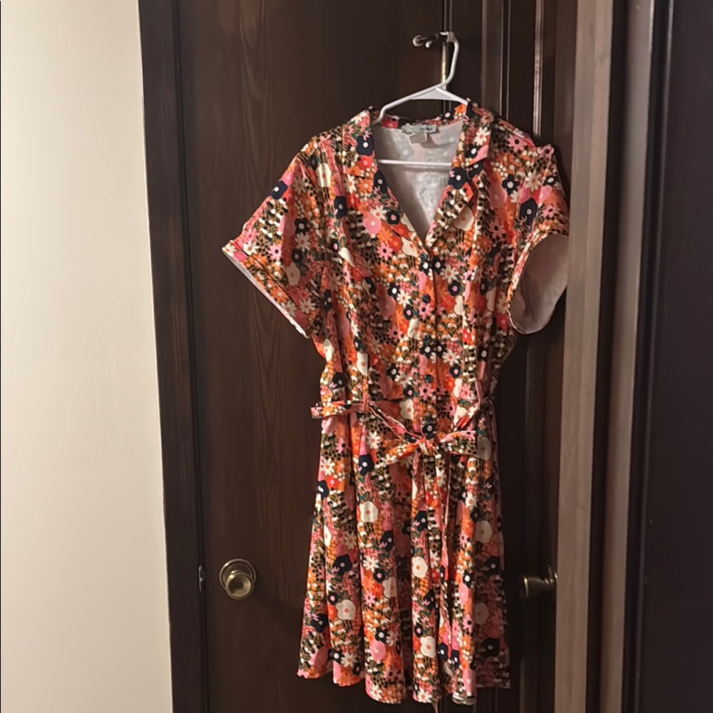 Floral Pink Dress